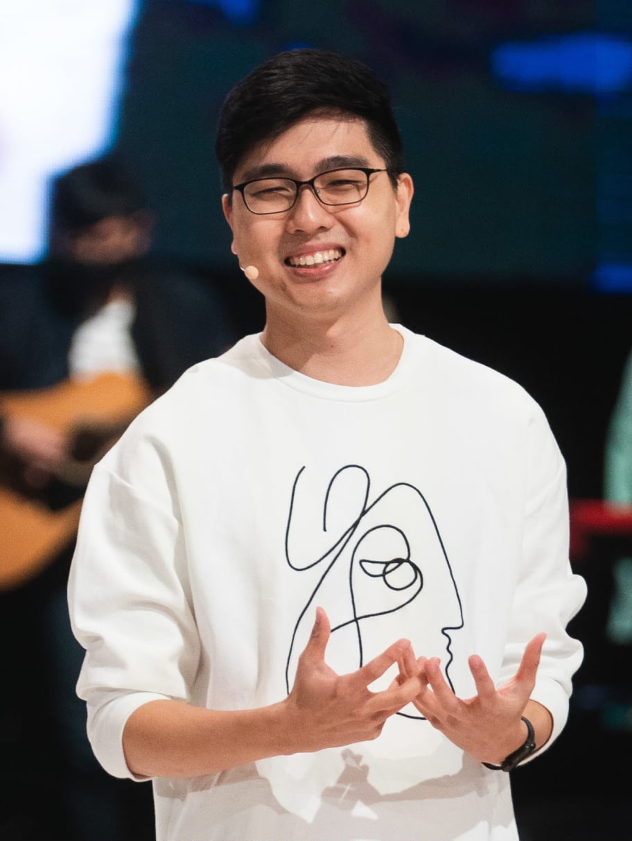 Garrett Lee. Senior Pastor and Chief Executive Officer of Heart of God Church (Singapore).